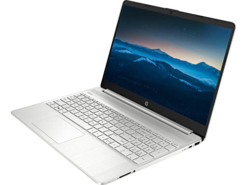 HP 15 Notebook, 15.6" HD Screen Laptop, Intel Core i3-1115G4, 32GB DDR4 RAM, 1TB SSD, Webcam, HDMI, Wi-Fi, Windows 11 Home, Natural Silver