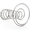 ZEAYEA 8 Pack Ice Cream Cone Holders, Stainless Steel Waffle Cone Holders, Pizza Cone Holders, Food Cone Display Stands for Kitchen Restaurant Party Supplies