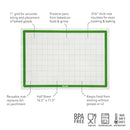 Tovolo TrueBake SIL 1/2 Sheet Pan Mat w/Grid for Baking, Food and Meal Prep, Cooking and More