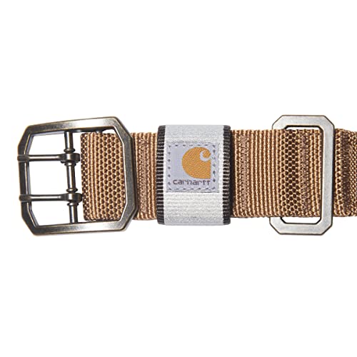 Carhartt Pet Fully Adjustable Wide Webbing Collar for Dogs, Carhartt Brown, Medium