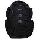KENNETH COLE 5708145 Cole Reaction Pack-of-All-Trades' Multi-Pocket 17.0” Laptop & Tablet Business Travel Backpack, Black, One Size