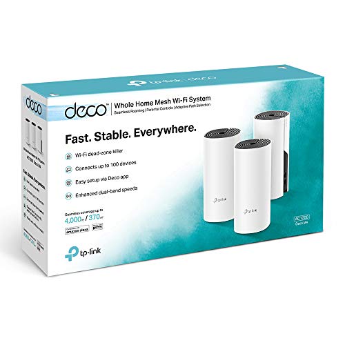 TP-Link Deco M4 3 Pack Wireless AC1200 Router | AU Version |