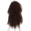 COSPLAZA Bellatrix Anime Wig Heat Resistant Deep Brown White mixed Hair Curls Wavy Long Women Role Cosplay Costume Comic Cons Halloween Party Wigs