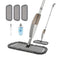 Spray Mop for Floor Cleaning, Microfiber Dust Hardwood Floor Mop, Wet Spray Mop for Wood Laminate Tile Vinyl Floor Home Kitchen Dry Flat Mop with 3 Washable Reusable Pads 1 Refillable Bottle