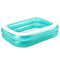 Bestway Inflatable Swimming Pool Above Ground Family Pool, Lightweight and Durable, Heavy Duty, Pre-tested PVC, Repair Patch Kit Included, Perfect for Summer Time (201cm x 150cm x 51cm). 450 Litre