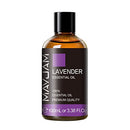 Lavender Essential Oil 100ML, MAYJAM Pure Essential Oils for Skin Care, Diffusers, Massage, Lavender Oil for Soap Candle Making, Huge 3.38FL.OZ Bottle