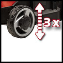 Einhell Power X-Change 18V Cordless Lawn Scarifier - Brushless Motor, 28cm Raking Width, 3 Working Depths, for Lawns and Gardens - GC-SC 18/28 Li Solo Lawn Rake (Battery Not Included)