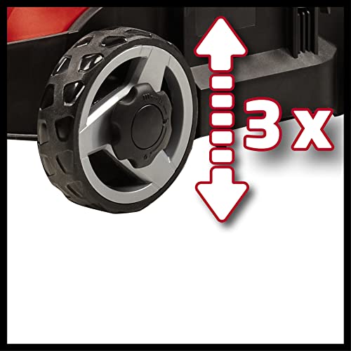 Einhell Power X-Change 18V Cordless Lawn Scarifier - Brushless Motor, 28cm Raking Width, 3 Working Depths, for Lawns and Gardens - GC-SC 18/28 Li Solo Lawn Rake (Battery Not Included)