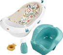 Fisher-Price 4-in-1 Tub Pacific Pebble, Convertible Baby to Toddler Bath tub with Support and seat