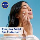 NIVEA SUN UV Face Shine Control Face Sunscreen SPF50 (50ml), Moisturising Face Sunscreen for Daily Use with SPF50, Immediate UVA/UVB Protection, Non-Greasy Sunscreen for Face