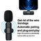 Zooblu Wireless Lavalier Lapel Microphone for iPhone iPad,Mini Recording Phone Mic for Live Stream,for Video Recording,Interview,TikTok,Facebook Live,YouTube,Auto-sync 2-in-1