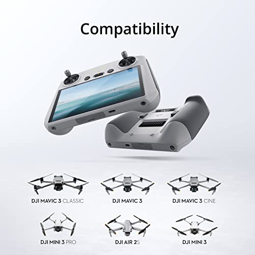 DJI RC - Remote Controller for DJI Mini 3 Pro/DJI Mavic 3/DJI Mavic 3 Cine, Lightweight Body, FHD Screen, 4hr Battery, Precision Control Sticks, O3+ Transmission