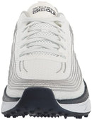 Skechers Men's Go Ultra Max Spikeless Golf Shoe, White/Gray/Blue, 9