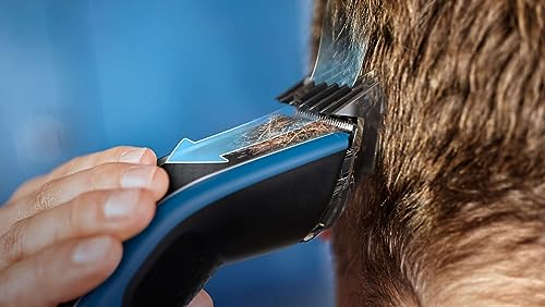 Philips Washable Hair Clipper Series 5000 with 28 Length Settings (0.5-28mm) and 75 min Cordless Use/8hr Charge, HC5612/15