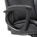 Serta Style Hannah II Office Chair, Bonded Leather, Black