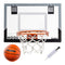 Franklin Sports 54132X Over The Door Mini Basketball Hoop - Slam Dunk Approved - Shatter Resistant - Accessories Included