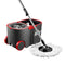 Dr Fussy 360 Degree Spin Rotating Mop and Bucket Set with Wheels and 4 Microfibre Mop Heads