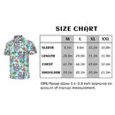 Pumwvls Men's Polo Shirts Funny Golf Shirts for Men Dry Fit Short Sleeve Print Performance Moisture Wicking Polo Shirt, Hawaiian, X-Large