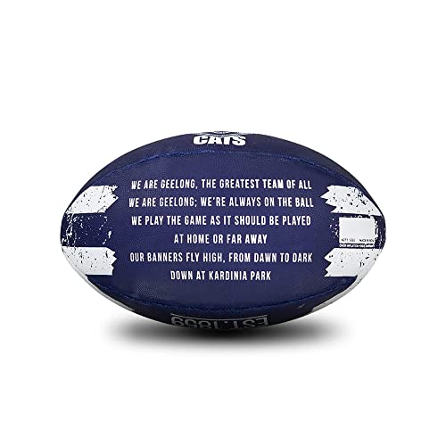 Sherrin AFL Geelong Cats Song Ball Multicolor