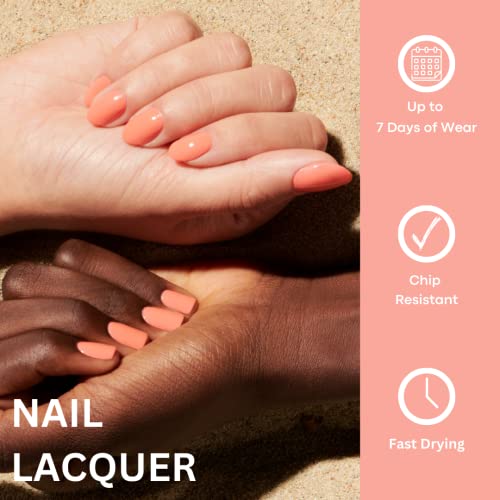 OPI Nail Lacquer, Opaque & Vibrant Pearl & Crème Finish Mini Nail Polish, Up to 7 Days of Wear, Chip Resistant & Fast Drying, 4 Piece Mini Pack, (4 x.125 fl oz)