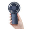 JISULIFE Handheld Fan, 4000mAh Portable Fan, Mini Hand Fan, USB Rechargeable Small Pocket Fan [5-20H Working Time] Battery Operated Personal Fan with 3 Speeds for Travel/Commute/Picnic/Office-Blue