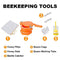 Honey Lake Beekeeping Supplies Bee Smoker Starter Kit, 16 Pcs Bee Keeping Starter Kit Bee Keeping Supplies-All for Beekeepers Including Different Kinds of Beekeeping Tools