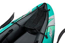 Bestway Hydro Force 2 Person Inflatable Kayak | Ventura Kayak Set with Hand Pump, Paddles and Storage Bag, Turquoise, 86 x 333 x 113 cm