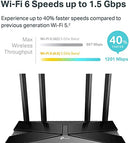 TP-Link WiFi 6 AX1500 Smart WiFi Router (Archer AX10) – 802.11ax Router, 4 Gigabit LAN Ports, Dual Band AX Router,Beamforming,OFDMA, MU-MIMO, Parental Controls, Compatible with Alexa