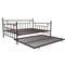 DHP Manila Queen Metal Full Size Trundle, Bronze Daybed