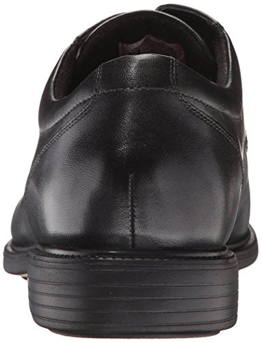 Rockport Men's Charles Road Plain Toe Oxford, Black, 7.5 US