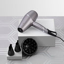 Remington Proluxe YOU Adaptive Hair Dryer, AC9800AU, 2400W (AU Plug), Personalises Heat To Your Hair, Diamond Infused Ceramic for Even Heat Distribution, Includes 2 Concentrators & Diffuser, Silver