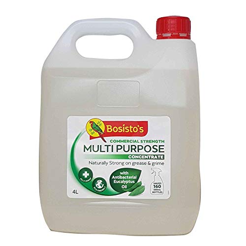 4L Multipurpose Cleaner Bosisto's Commercial Strength Concentrate Eucalyptus Oil