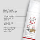 EltaMD UV Daily Broad-Spectrum SPF 40 TINTED, 1.7 oz