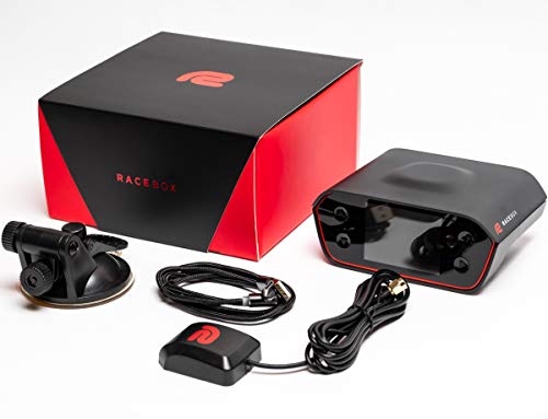 RaceBox 10Hz GPS Based Performance Meter Box with Mobile App Car Race Lap Timer and Drag Meter Racing Accelerometer Data Logger