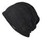 CHARM Mens Summer Linen Beanie - Slouchy Lightweight Knit Hat Slouch Cap Casualbox Black