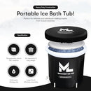 Muscle Locker Ice Bath Tub - Heavy Duty and Portable Ice Bath Outdoor for Cold Water Therapy and Recovery