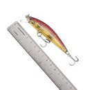 WANBY Fishing Lures Proven Explosive Color Special Minnow Swimbait Vibrating Jigging Freshwater Saltwater Fishing Lures with Hook Fishing Tackle for Trout Bass Salmon