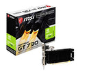 MSI Gaming 64-Bit Dual-Link DVI-D/HDMI NVIDIA GeForce Low Profile Graphics Card (N730K-2GD3H/LPV1)