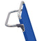 Rio Brands 5 Position Classic Lay Flat Beach Chair with Backpack Straps, Blue, 8.5"