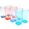 Youngever 8 Pack 500ML Plastic Water Tumbler, Set of 8, Plastic Glasses, Re-usable Plastic Cups, Unbreakable Glasses, Plastic Tumblers (4 Colors)