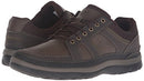 ROCKPORT Men's Get Your Kicks Mudguard Blucher Oxford, Dark Brown Leather, 16 Wide