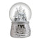 100mm Silver Reindeer in The Woods Snow Globe by The San Francisco Music Box Company