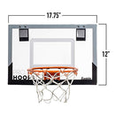 Franklin Sports 54132X Over The Door Mini Basketball Hoop - Slam Dunk Approved - Shatter Resistant - Accessories Included