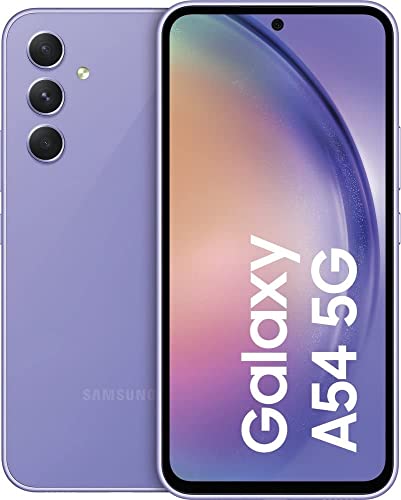 SAMSUNG Galaxy A54 5G + 4G LTE (256GB + 8GB) Unlocked Worldwide Dual Sim 6.4" 120Hz 50MP Triple Cam - (White)