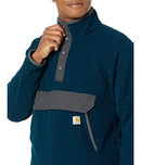 Carhartt Men's Relaxed Fit Fleece Pullover, Night Blue Heather, Medium