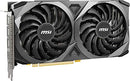 MSI nVidia Geforce RTX 3060 Ventus 2X OC 12GB Video Card, PCI-e 4.0, GDDR6, 1807 MHz Boost Clock, 3X DisplayPort 1.4, 1x HDMI 2.1