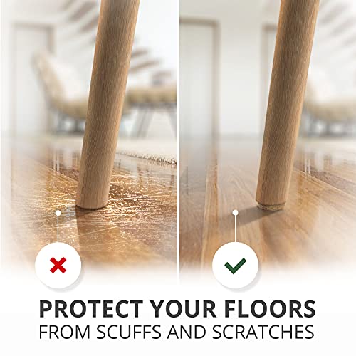 Felt Furniture Pads X-PROTECTOR 8 Pack Premium 8" x 6" - Heavy Duty Felt Sheets 1/5" Thickness! Cut Furniture Felt Pads for Furniture Feet You Need - Perfect Furniture Pads for Hardwood Floors!