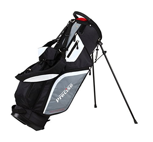 Top Line Men's Right Handed M5 Golf Club Set for Tall Men (Height 6'1" - 6'4"), Includes Driver, Wood, Hybrid, 5, 6, 7, 8, 9, PW Stainless Irons with True Temper Shafts, Putter, Stand Bag & 3 HCs