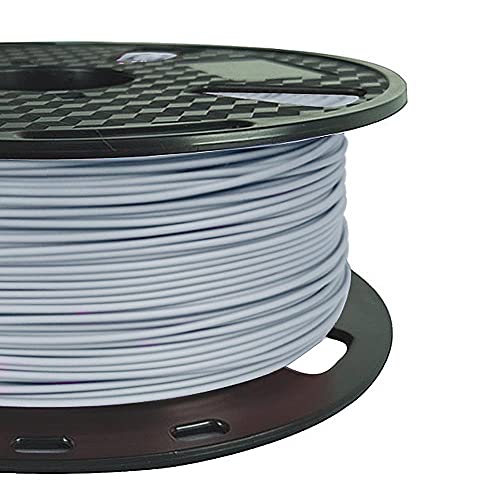 PLA MAX PLA+ Steel Gray PLA Filament 1.75 mm 3D Printer Filament 1KG 3D Printing Materials CC3D Light Gray PLA Pro Plus PLA + Filament Grey Colour