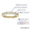 (Yellow-Gold, 7) - Vir Jewels 14K Gold Diamond Eternity Ring (1.50 CT)